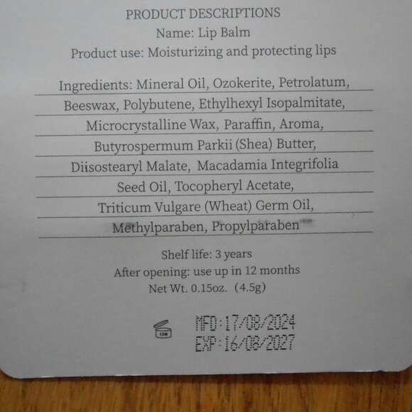 4 Chapstick Appreciation & Thanks Lip Balms-You Are The Balm! 0.15oz Ea NEW - Picture 3 of 3